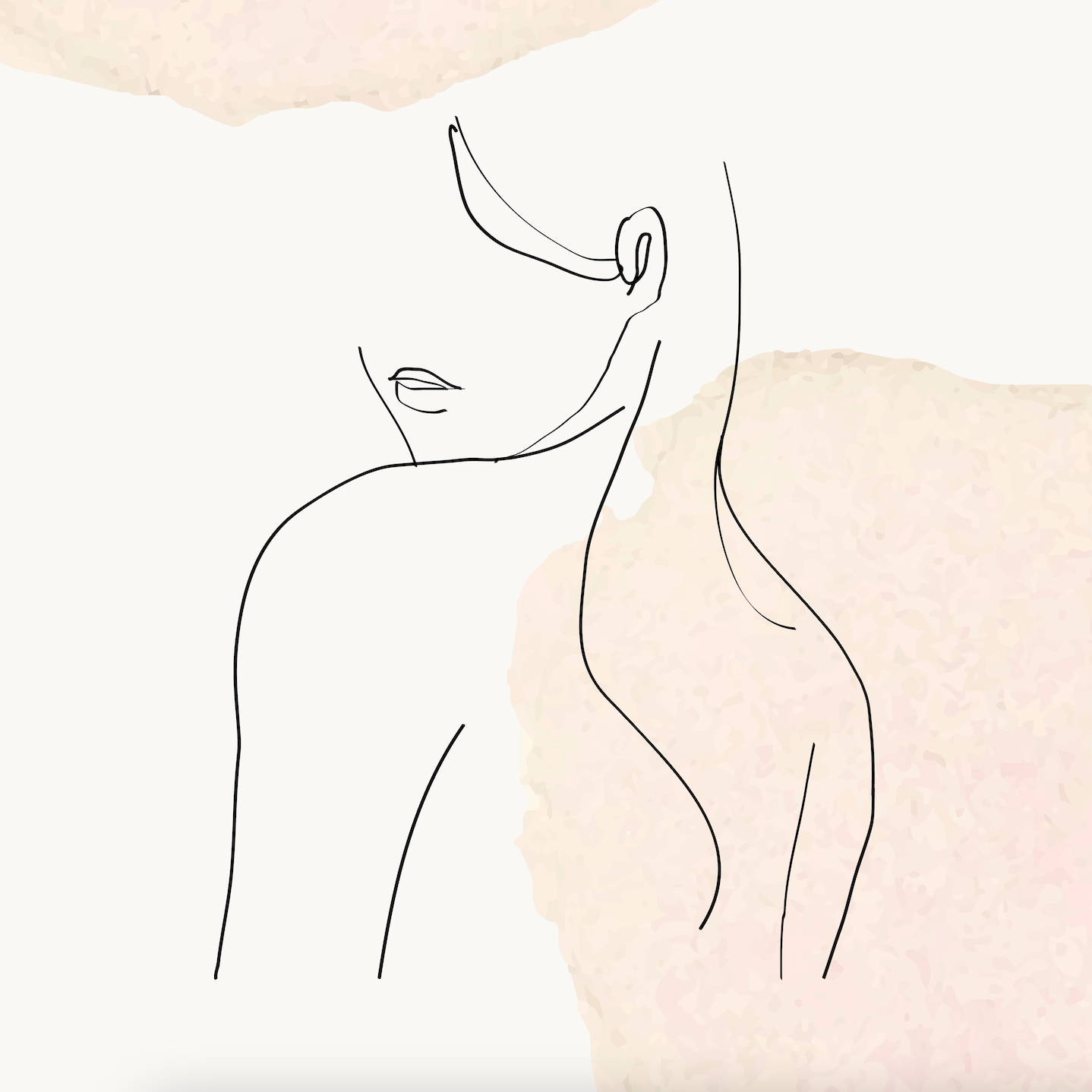 激光脫毛 - 中部位